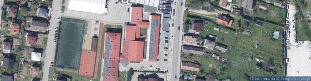 Zdjęcie satelitarne Szkoła Pływania Chełmiec