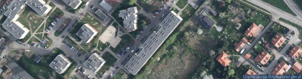 Zdjęcie satelitarne Szkoła Pływania Na Fali Justyna Nowak