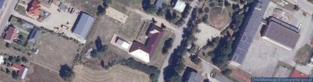Zdjęcie satelitarne Szkoła Podstawowa im Anastazji Milewskiej w Lipsku N Biebrzą