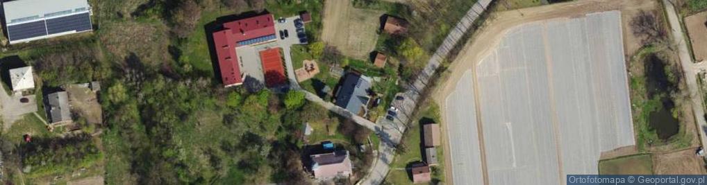 Zdjęcie satelitarne Szkoła Podstawowa im Armii Kraków w Żębocinie