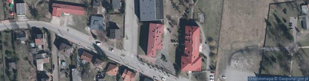 Zdjęcie satelitarne Szkoła Podstawowa im Henryka Sienkiewicza w Stanisławowie