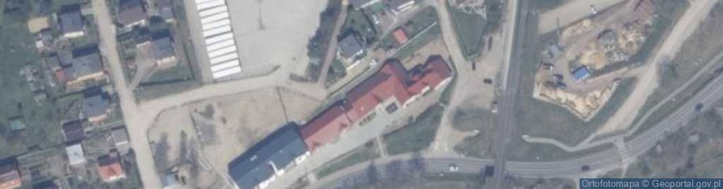 Zdjęcie satelitarne Szkoła Podstawowa im Jana Pawła II w Borkowie