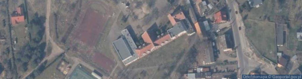 Zdjęcie satelitarne Szkoła Podstawowa im Jerzego Noskiewicza w Tanowie