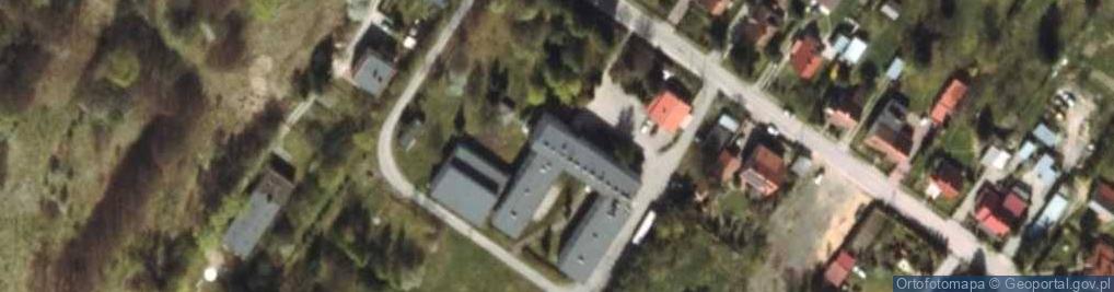 Zdjęcie satelitarne Szkoła Podstawowa im M Kopernika