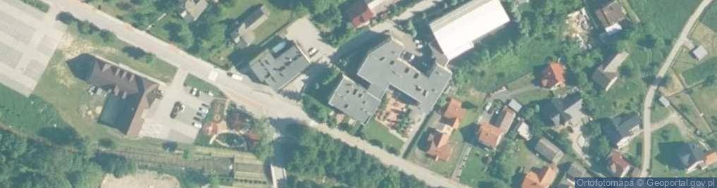 Zdjęcie satelitarne Szkoła Podstawowa im Mariana Kowalskiego w Rzykach