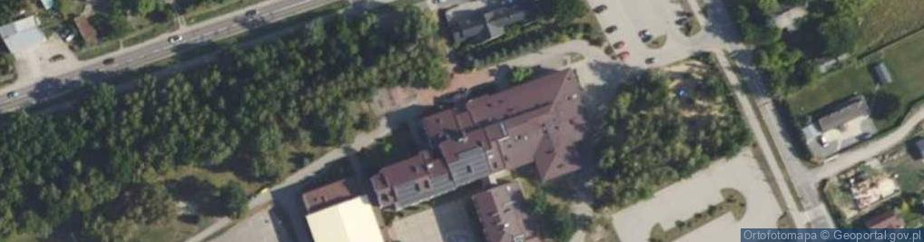 Zdjęcie satelitarne Szkoła Podstawowa im Stefanii Cygańskiej w Zespole Szkolno Przedszkolnym w Jaktorowie