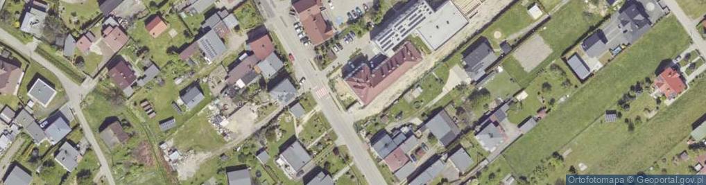 Zdjęcie satelitarne Szkoła Podstawowa im.Witolda Budryka w Chudowie