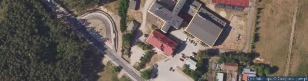 Zdjęcie satelitarne Szkoła Podstawowa im Wł Broniewskiego w Dobrzyniewie Dużym