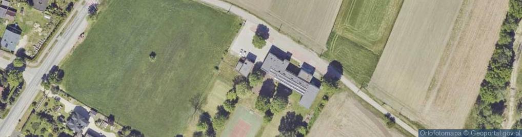 Zdjęcie satelitarne Szkoła Podstawowa nr 1 im Augusta Kardynała Hlonda w Chełmie Śląskim