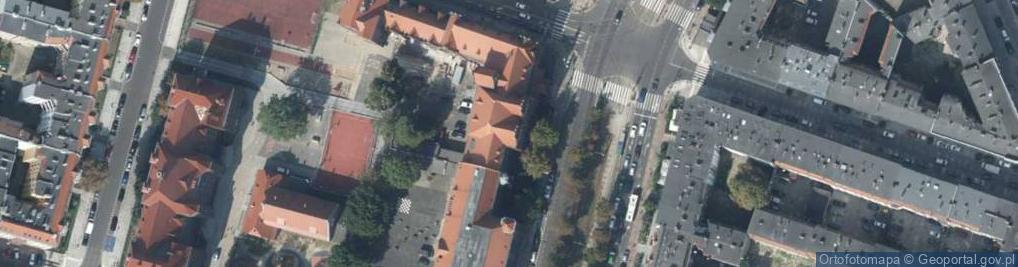 Zdjęcie satelitarne Szkoła Podstawowa nr 1 im Bol Chrobrego w Szczecinie