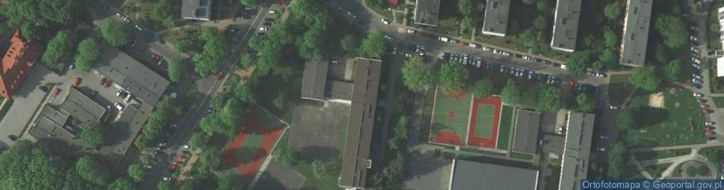 Zdjęcie satelitarne Szkoła Podstawowa nr 104 im Jana Matejki