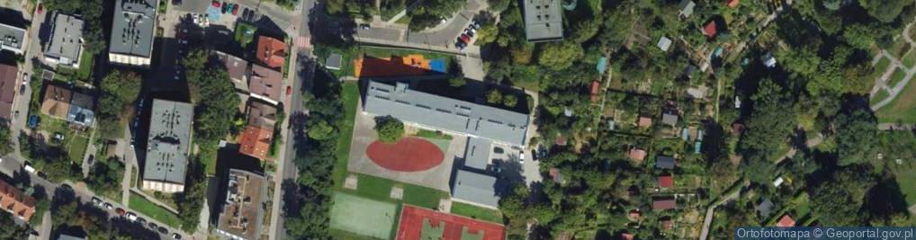 Zdjęcie satelitarne Szkoła Podstawowa nr 113 im L Węgrzynowicza w Krakowie