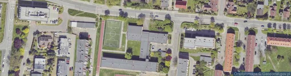 Zdjęcie satelitarne Szkoła Podstawowa nr 14 z Oddziałami Integracyjnymi im Adama Mickiewicza
