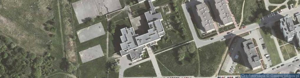 Zdjęcie satelitarne Szkoła Podstawowa nr 157 w Krakowie