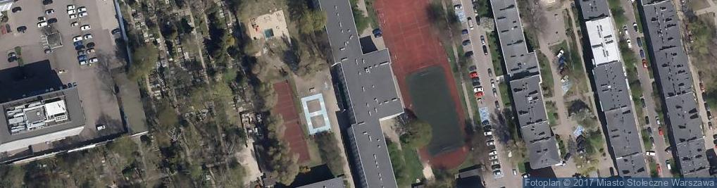 Zdjęcie satelitarne Szkoła Podstawowa nr 166 im Żwirki i Wigury