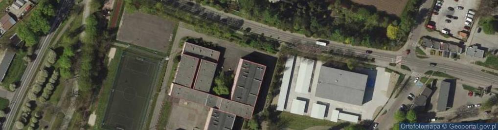 Zdjęcie satelitarne Szkoła Podstawowa nr 18 im Książąt Raciborskich w Raciborzu