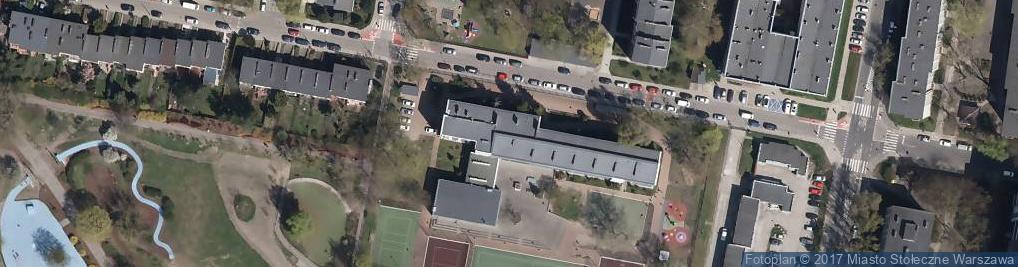 Zdjęcie satelitarne Szkoła Podstawowa nr 187 im Adama Mickiewicza