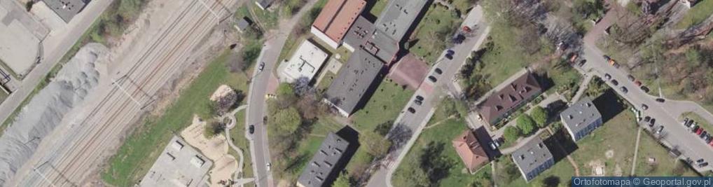 Zdjęcie satelitarne Szkoła Podstawowa nr 2 im Powstańców Śląskich