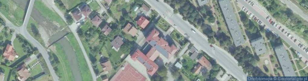 Zdjęcie satelitarne Szkoła Podstawowa nr 2 im Tadeusza Kościuszki