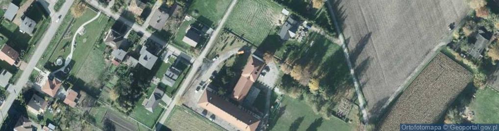 Zdjęcie satelitarne Szkoła Podstawowa nr 2 w Chybiu