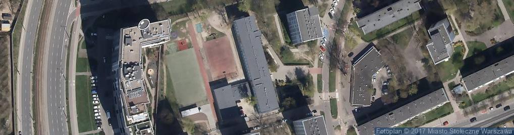 Zdjęcie satelitarne Szkoła Podstawowa nr 222 im Jana Brzechwy