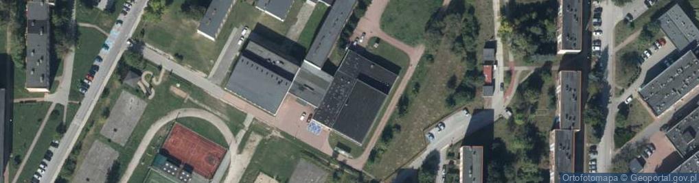 Zdjęcie satelitarne Szkoła Podstawowa nr 27 im Krzysztofa Kamila Baczyńskiego