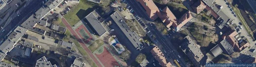 Zdjęcie satelitarne Szkoła Podstawowa nr 28 im Witolda Budryka