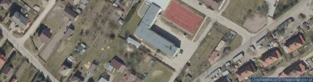Zdjęcie satelitarne Szkoła Podstawowa nr 3 im Marii Konopnickiej w Łapach
