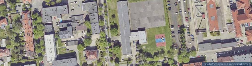 Zdjęcie satelitarne Szkoła Podstawowa nr 43 im Leona Kruczkowskiego