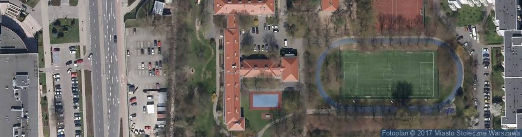 Zdjęcie satelitarne Szkoła Podstawowa nr 46 im Stefana Starzyńskiego