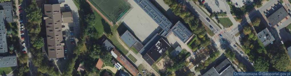 Zdjęcie satelitarne Szkoła Podstawowa nr 5 im J Kusocińskiego w Hajnówce