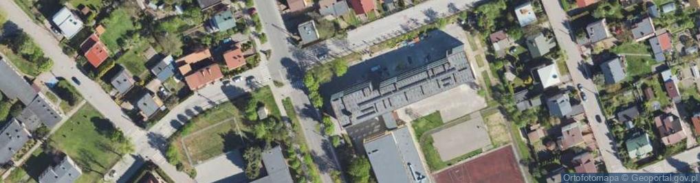 Zdjęcie satelitarne Szkoła Podstawowa nr 5 im Wł Broniewskiego w Ciechanowie