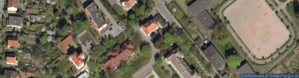 Zdjęcie satelitarne Szkoła Podstawowa nr 5 w Braniewie