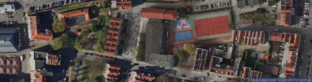 Zdjęcie satelitarne Szkoła Podstawowa nr 50 im Emilii Plater
