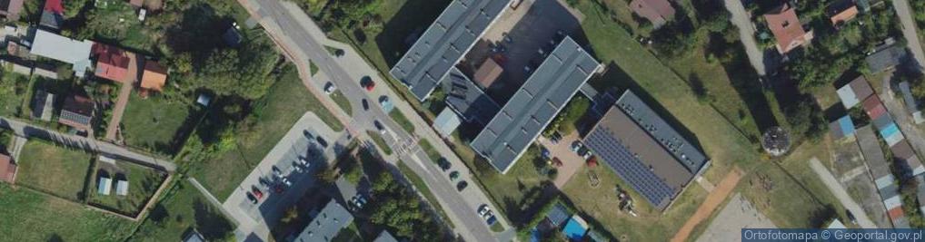 Zdjęcie satelitarne Szkoła Podstawowa nr 6 im Henryka Sienkiewicza w Hajnówce