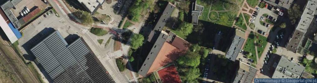 Zdjęcie satelitarne Szkoła Podstawowa nr 8 im Karola Wojtyły