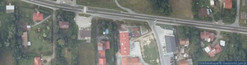 Zdjęcie satelitarne Szkoła Podstawowa w Barwałdzie Średnim