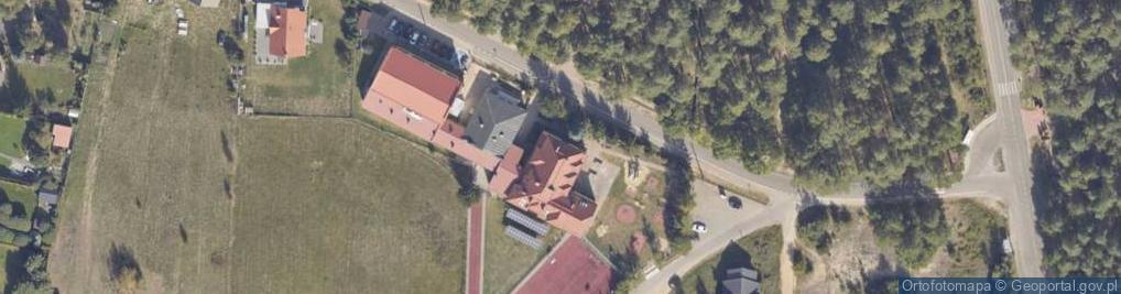 Zdjęcie satelitarne Szkoła Podstawowa w Białobieli