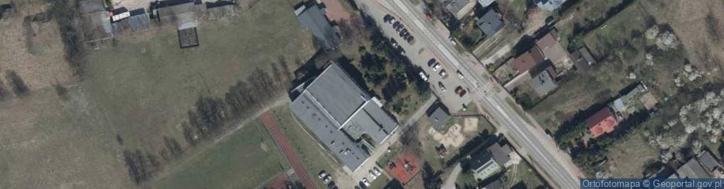 Zdjęcie satelitarne Szkoła Podstawowa w Brześcach