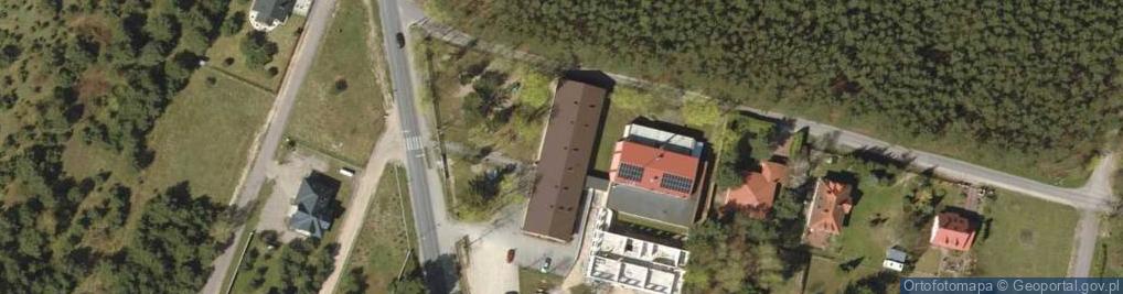 Zdjęcie satelitarne Szkoła Podstawowa w Gawłowie