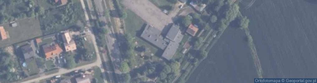 Zdjęcie satelitarne Szkoła Podstawowa w Grabiny Zameczek