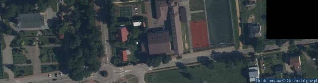 Zdjęcie satelitarne Szkoła Podstawowa w Jabłonnie Lackiej