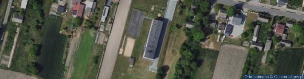 Zdjęcie satelitarne Szkoła Podstawowa w Parcicach