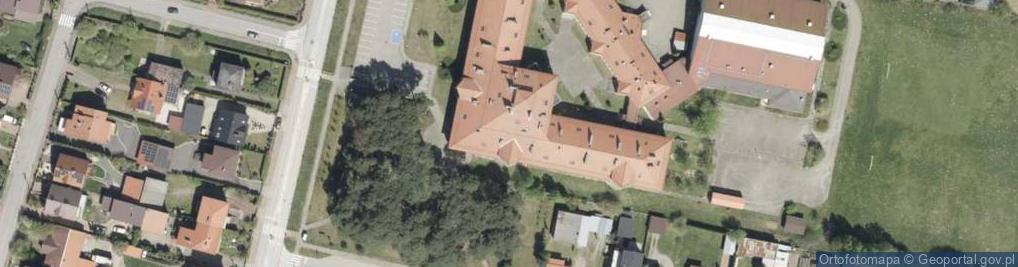 Zdjęcie satelitarne Szkoła Podstawowa w Stadnickiej Woli