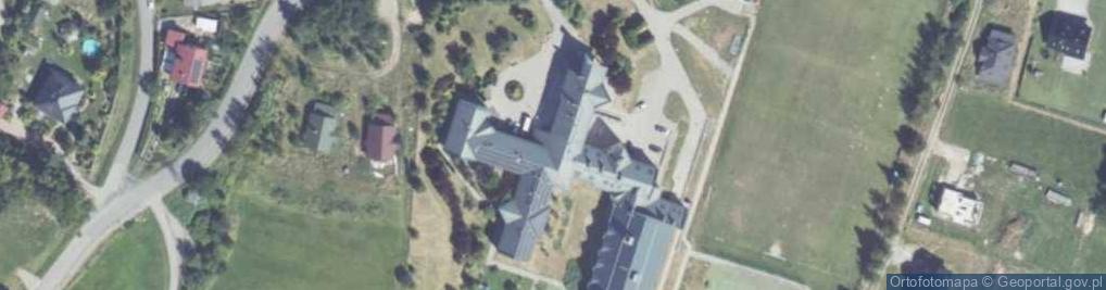 Zdjęcie satelitarne Szkoła Podstawowa w Świnnej Porębie