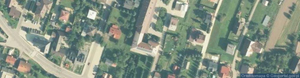 Zdjęcie satelitarne Szkoła Podstawowa w Ujanowicach