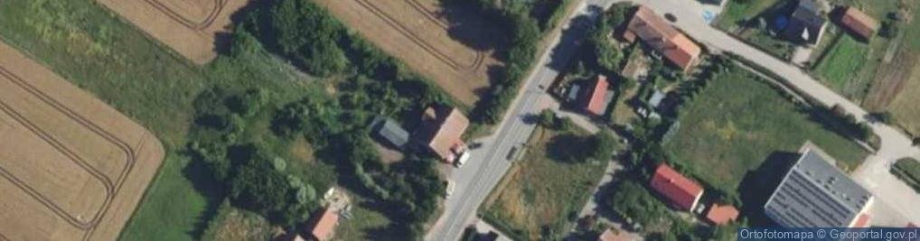 Zdjęcie satelitarne Szkoła Podstawowa w Wilkowie