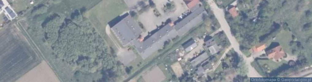 Zdjęcie satelitarne Szkoła Podstawowa w Wiślince