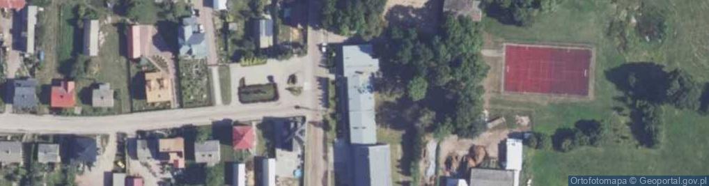 Zdjęcie satelitarne Szkoła Podstawowa w Zawadach