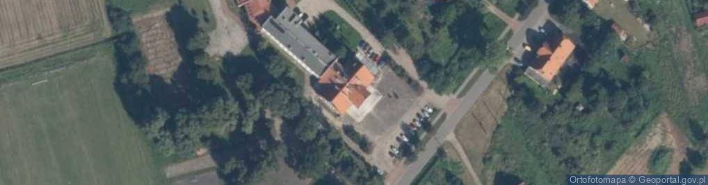 Zdjęcie satelitarne Szkoła Podstawowa w Zwierznie